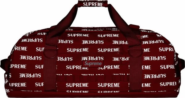 Large Duffle Bag - Red (detail)