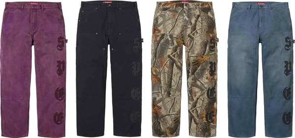 Leather Appliqué Double Knee Painter Pant - Group Shot