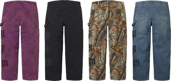 Leather Appliqué Double Knee Painter Pant - Group Shot