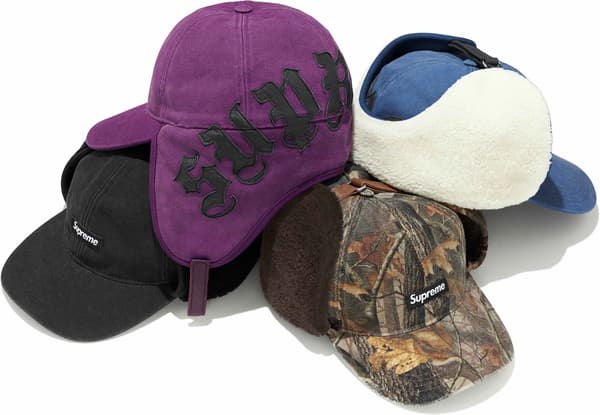 Leather Appliqué Earflap 6-Panel - Group Shot
