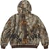Leather Appliqué Hooded Work Jacket - Realtree® Hardwoods Camo (detail)