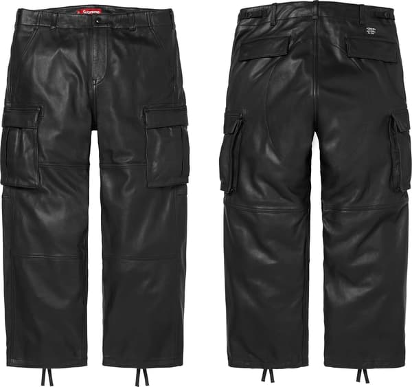 Leather Cargo Pant - Group Shot