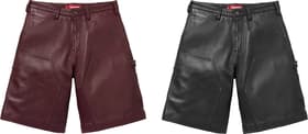 Leather Double Knee Painter Short