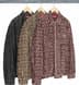 Leopard Frayed Zip Up Shirt - Group Shot