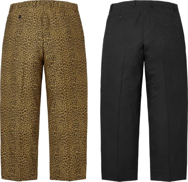 Leopard Wool Trouser - Group Shot
