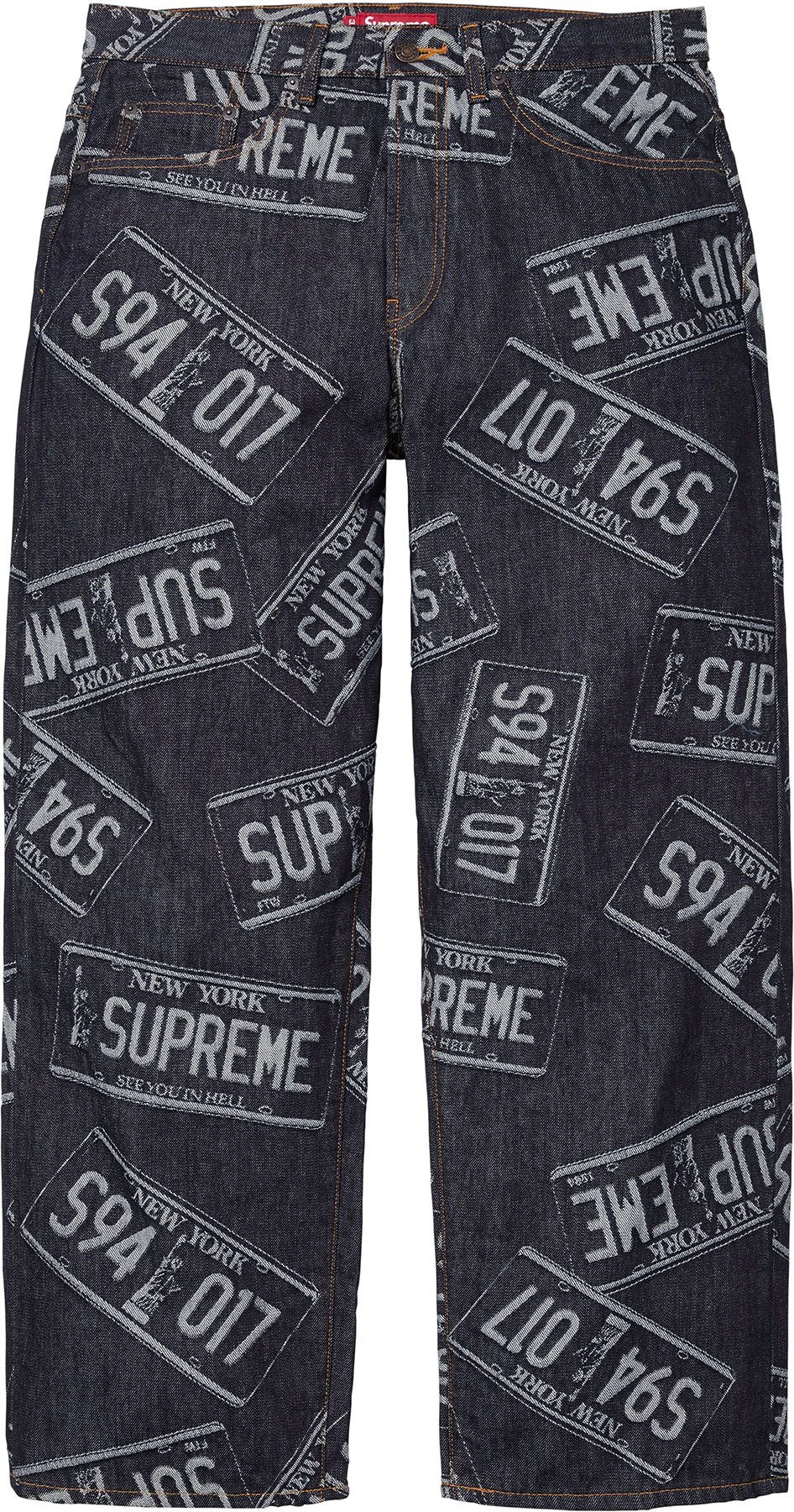 License Plate Baggy Jean colorway 2