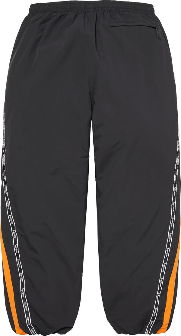 Logo Taping Track Pant - Orange (detail)