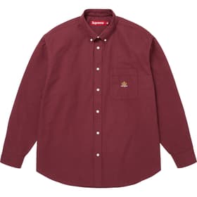 Loose Fit Oxford Shirt Black
