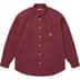 Loose Fit Oxford Shirt - Black (front)