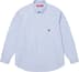 Loose Fit Oxford Shirt - Burgundy (front)