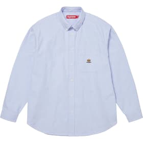 Loose Fit Oxford Shirt Light Blue