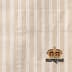 Loose Fit Oxford Shirt - Tan Stripe (front)