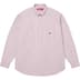 Loose Fit Oxford Shirt - Tan Stripe (front)