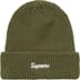 Loose Gauge Beanie - Yellow (front)