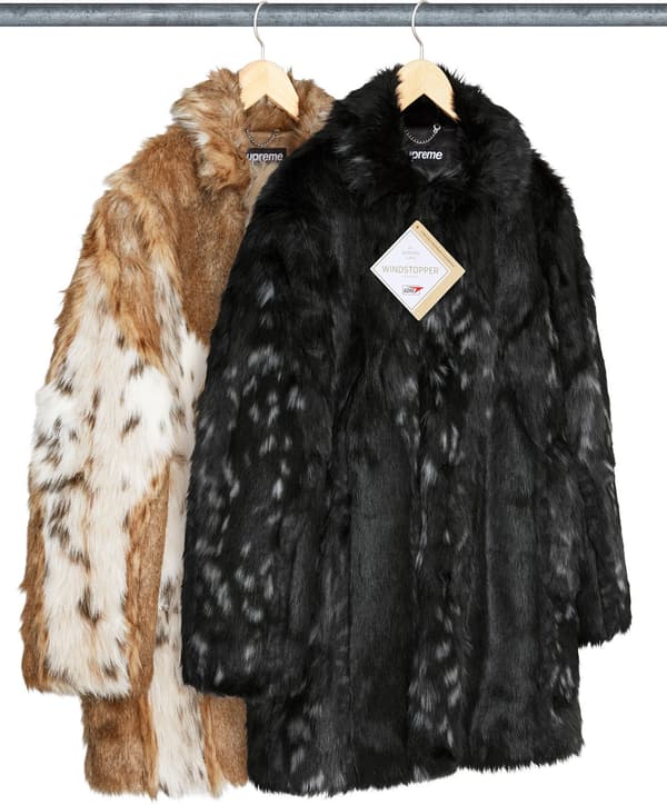 Lynx Faux Fur WINDSTOPPER® Overcoat - Group Shot
