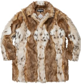 Lynx Faux Fur WINDSTOPPER® Overcoat Tan