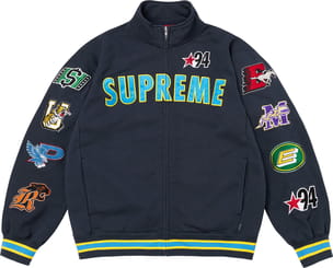 Mascots Zip Up Sweatshirt Navy