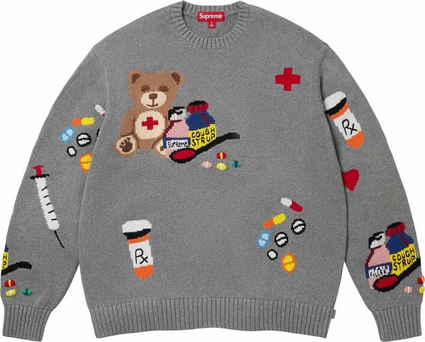 Medicine Sweater - Grey (front)