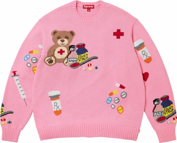 Medicine Sweater - Light Pink (front)