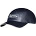 Metallic Mesh Camp Cap - Black (front)