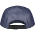 Metallic Mesh Camp Cap - Black (front)