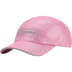 Metallic Mesh Camp Cap - Pink (front)