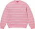 Metallic Stripe Sweater - Pink (front)