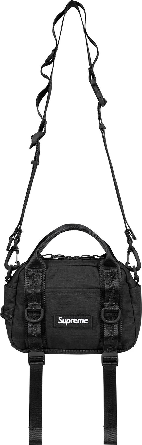 Mini Duffle Bag - Black (front)