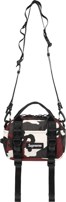 Mini Duffle Bag Red Camo