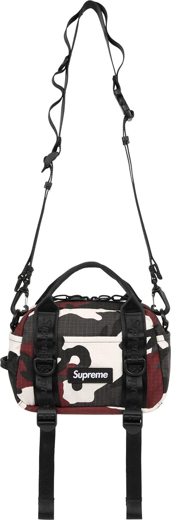 Mini Duffle Bag - Red Camo (front)