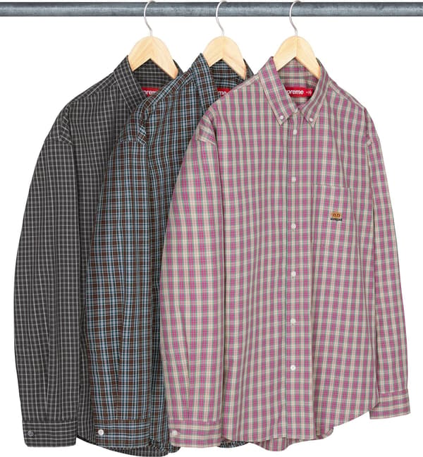 Mini Plaid Shirt - Group Shot