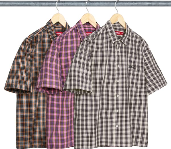 Mini Plaid S/S Shirt - Group Shot