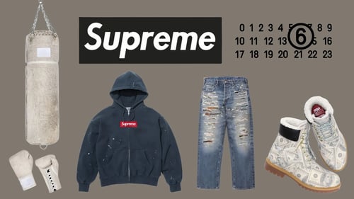 Here is a Look at the Full Supreme x Maison Margiela MM6 Collaboration Dropping This Week