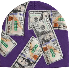 Money Beanie Purple