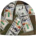 Money Beanie - Woodland Camo (front)