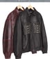 Multi Studded Leather Jacket  - Group Shot