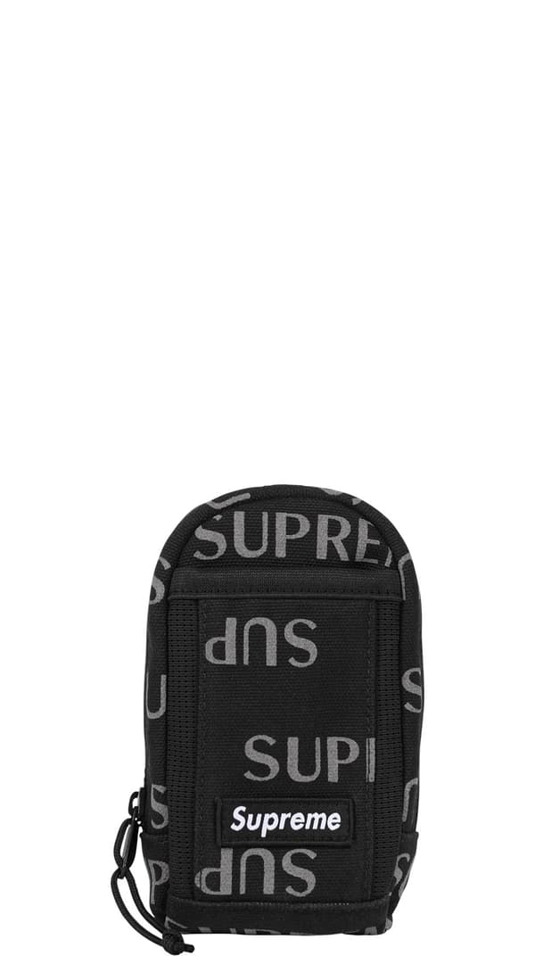 Neck Pouch - Black (front)