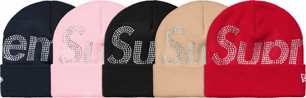 New Era® Rhinestone Big Logo Beanie - Group Shot