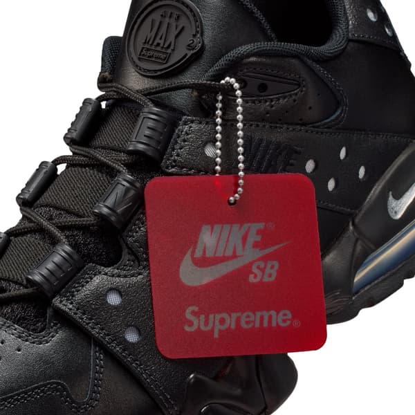 Supreme x Nike SB Air Max CB '94 - Black (front)