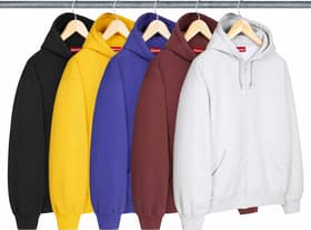 Oval Zip Up Hooded Sweatshirt
