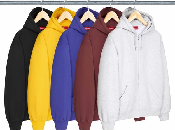 Oval Zip Up Hooded Sweatshirt - Group Shot