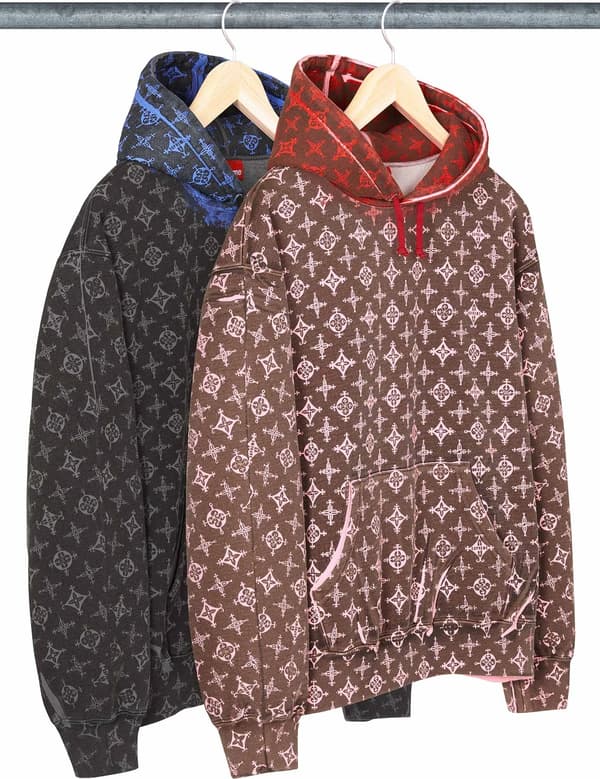 Overprint Fade Hooded Sweatshirt - Group Shot