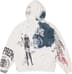 Supreme®/MM6 Maison Margiela Eagle Zip Up Hooded Sweatshirt - White (back)