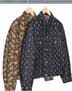 Overprint Jacquard Denim Trucker Jacket - Group Shot