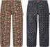 Overprint Jacquard Double Knee Denim Painter Pant - Group Shot