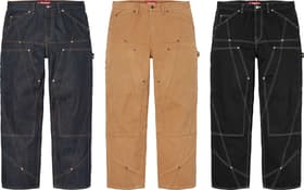 Paneled Double Knee Painter Pant