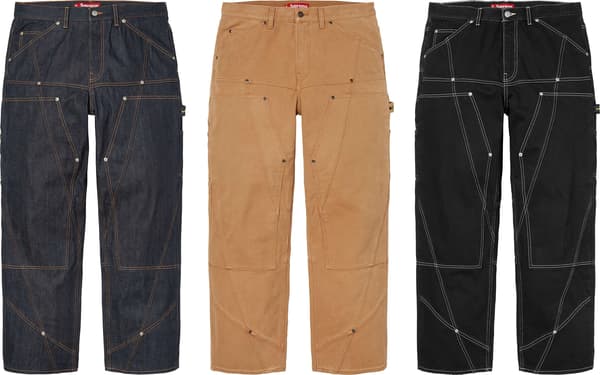 Paneled Double Knee Painter Pant - Group Shot