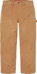 Paneled Double Knee Painter Pant - Tan (front)