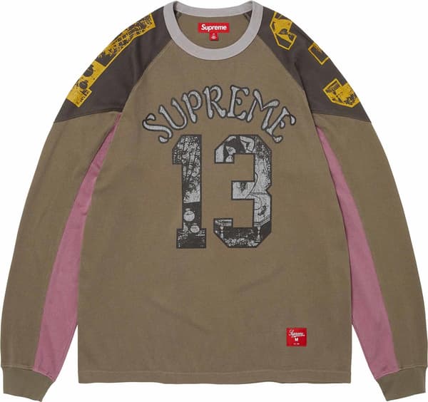 Paneled Raglan L/S Top - Dark Olive (front)