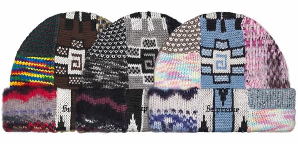 Patchwork Beanie - Group Shot